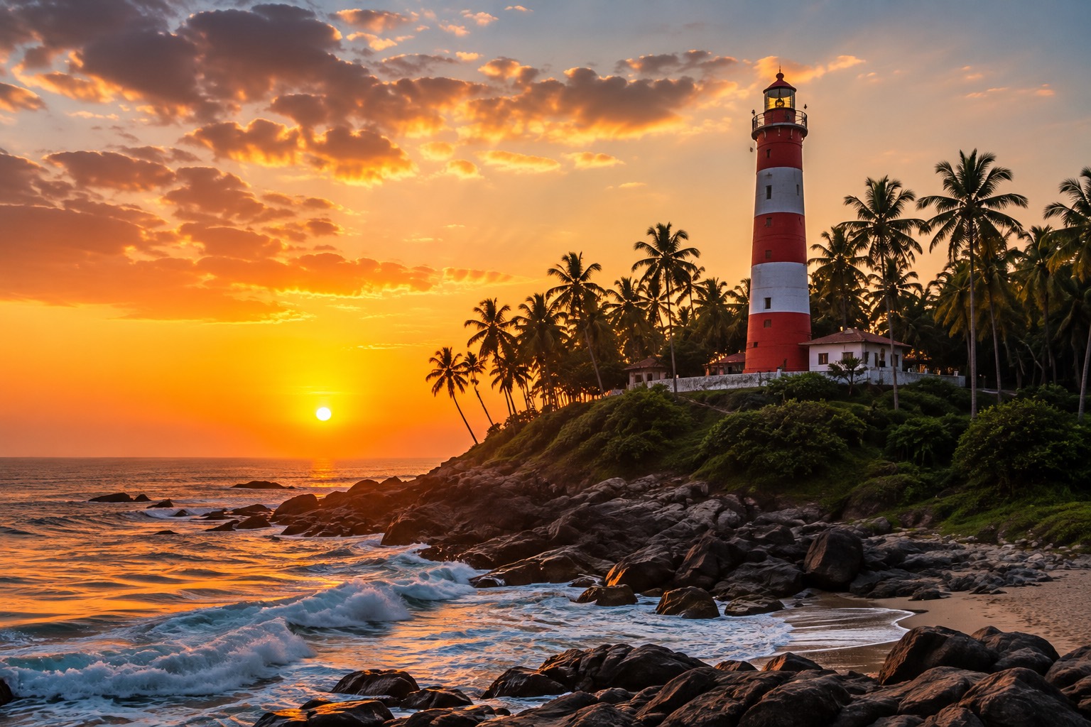 Kapu Beach and Lighthouse tour from Udupi