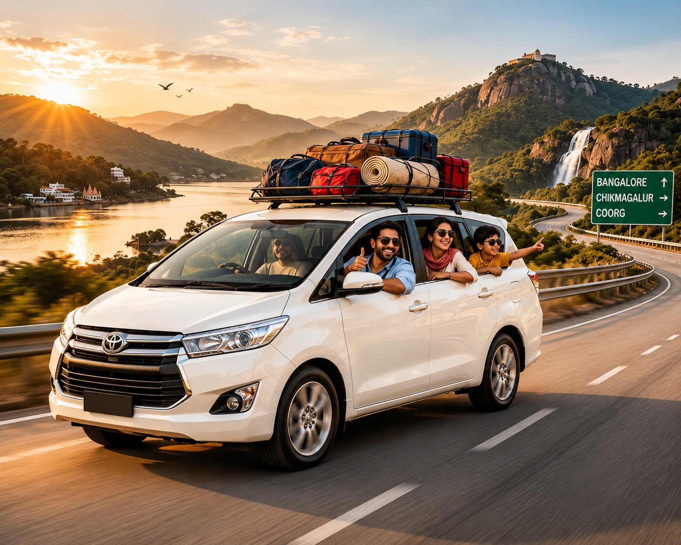 Outstation cab from Udupi to Bangalore and Chikmagalur