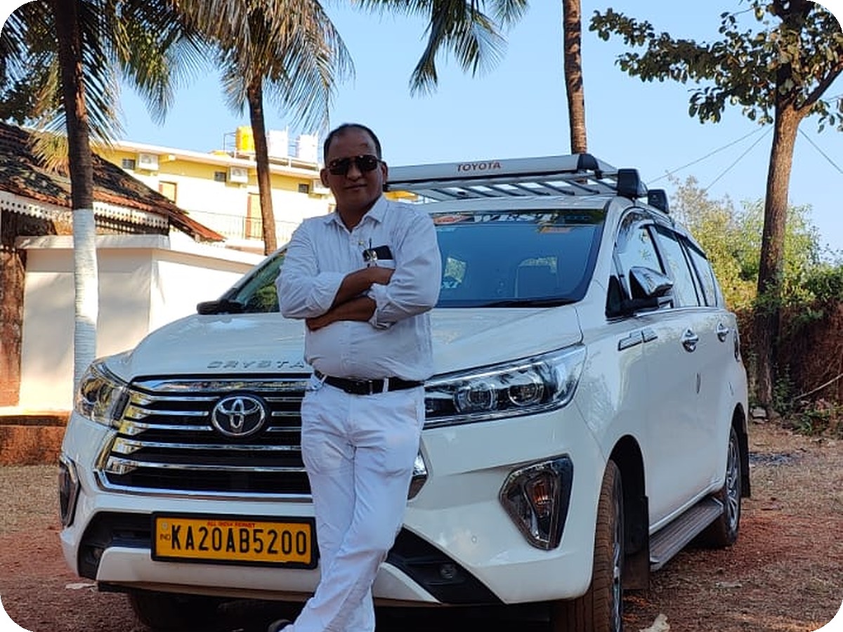 Founder Mohammed Sheharaz of EazyRideCab taxi services in Udupi and Manipal
