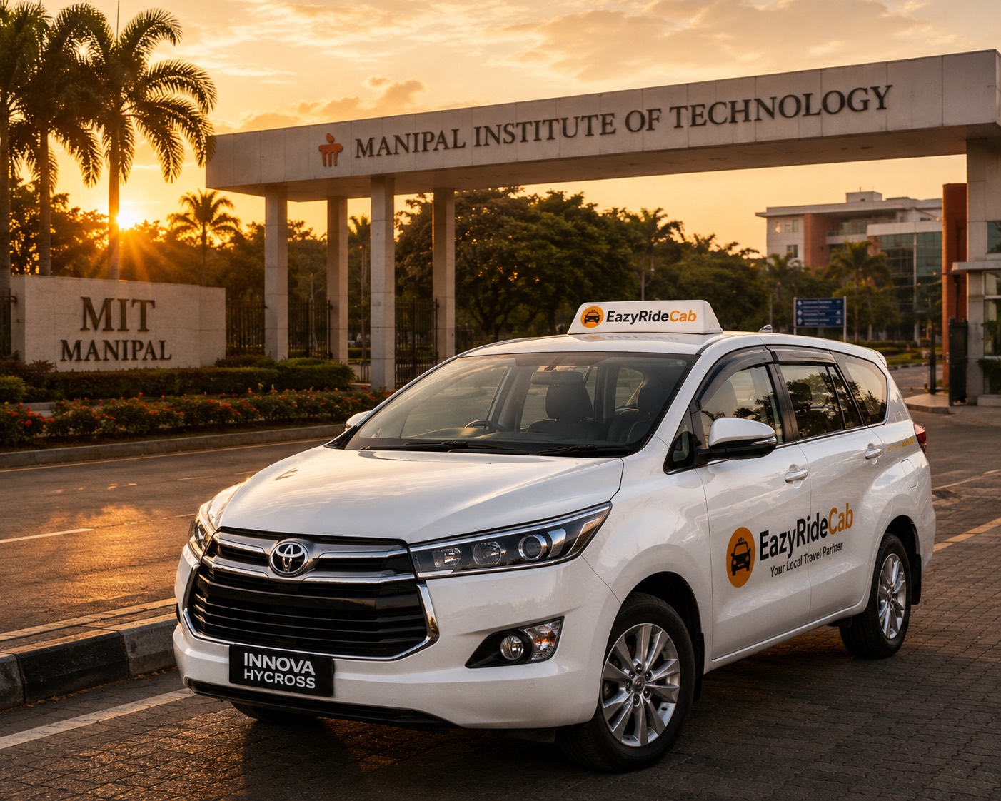 Comfortable Manipal taxi for local and outstation travel
